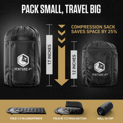 XXL Sleeping Bag For Big Tall Campers