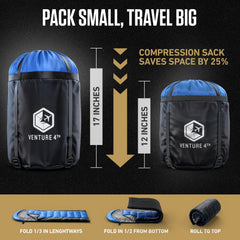 XXL Sleeping Bag For Big Tall Campers
