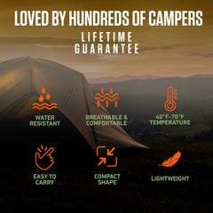 XXL Sleeping Bag For Big Tall Campers