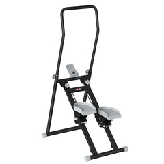 Foldable Stair Stepper with LCD Monitor For Home Gym