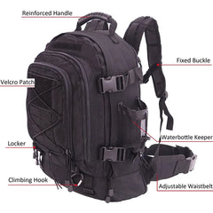 LQARMY Military Tactical Backpack Molle Rucksack for Outdoor