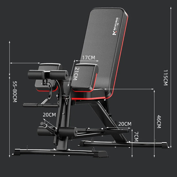 New Upgraded Multi-function Weightlifting Bench