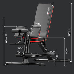 New Upgraded Multi-function Weightlifting Bench