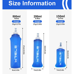 WRELS Soft Water Bottle | Folding Sport Flask