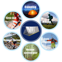 Emergency Tent Survival Sleeping Bag Outdoor Shelter