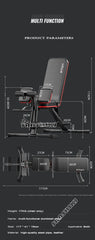 New Upgraded Multi-function Weightlifting Bench