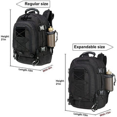 LQARMY Military Tactical Backpack Molle Rucksack for Outdoor