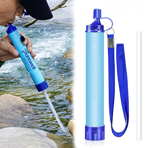 4-Stage Outdoor Camping Water Filter Straw