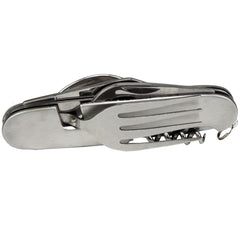 Knife Fork Spoon Combo Utility Tool with Can & Bottle Opener