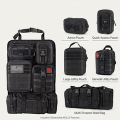 Tactical MOLLE Seat Organizer Set