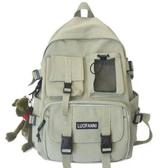 New Trendy Nylon Backpack For Women, Girls And Boy Stylish Travel Mesh, Student College School Bag, Cool Laptop Backpack For Women And Men