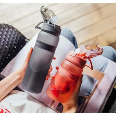 Sport Fitness Drinking Bottles with Straw