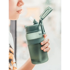 Sport Fitness Drinking Bottles with Straw