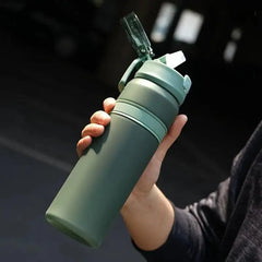 Sport Fitness Drinking Bottles with Straw