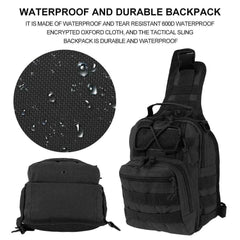 Men's Backpack Tactical Sling Shoulder Bag