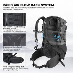 Large-capacity Hiking Backpack, Daypack, 30-35L