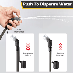 Tactical Hydration Reservoir With Quick Release Hose