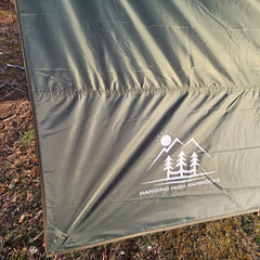 Waterproof 11' Hammock Tarp Outdoor Rain Shelter