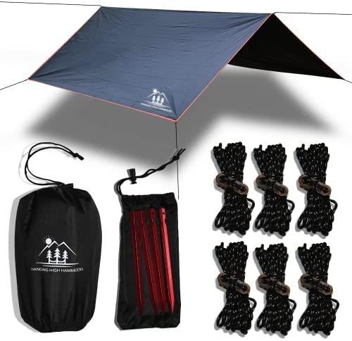 Waterproof 11' Hammock Tarp Outdoor Rain Shelter