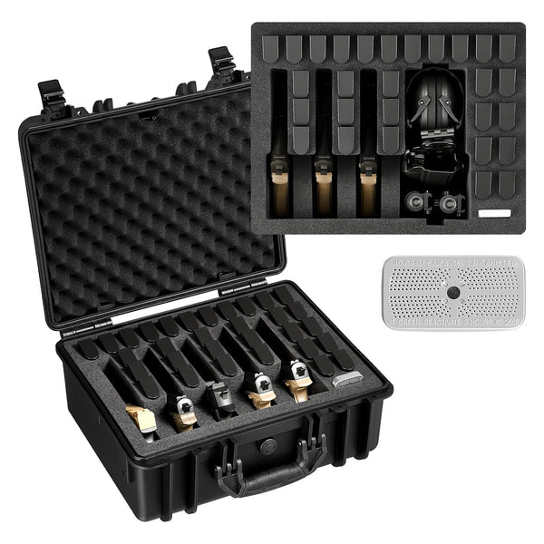 Heavy Duty Hard Gun/Camera Case with XPE Foam Lining.