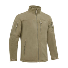 Men's Tactical Fleece Jacket With Multiple Pockets