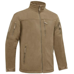 Men's Tactical Fleece Jacket With Multiple Pockets