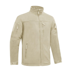 Men's Tactical Fleece Jacket With Multiple Pockets