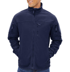 Men's Tactical Fleece Jacket With Multiple Pockets
